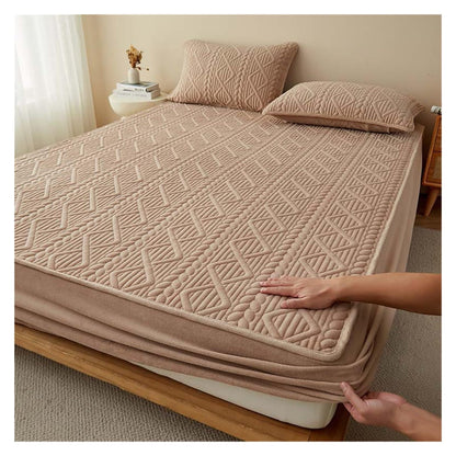 Quilted Deep Pocket Mattress Pad
