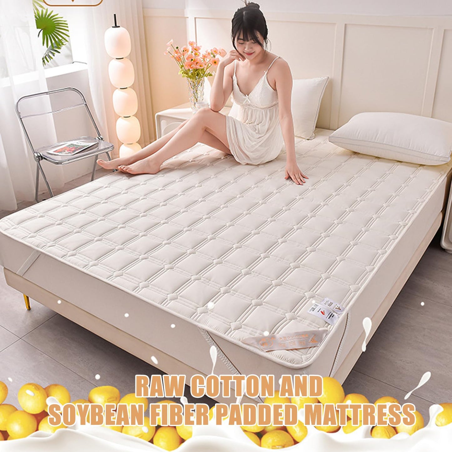 Cooling Quilted Mattress Protector