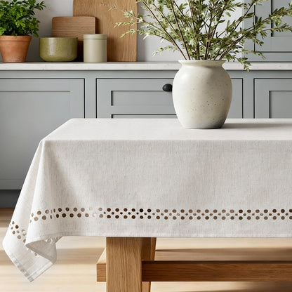 Wrinkle-Resistant Rectangle Tablecloth