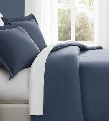 Cotton White Comforter Set