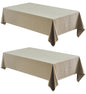 Waterproof Linen Textured Tablecloth