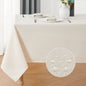 Waterproof Linen Textured Tablecloth