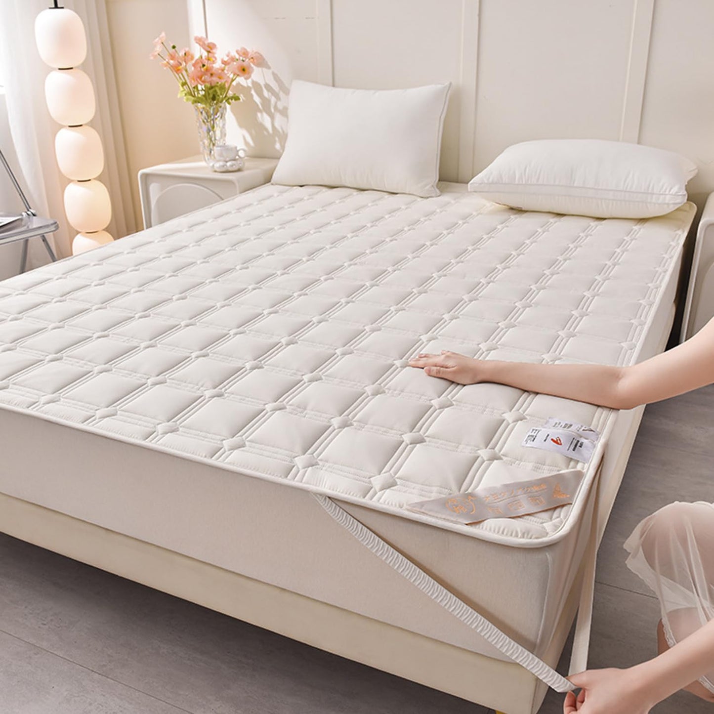 Cooling Quilted Mattress Protector
