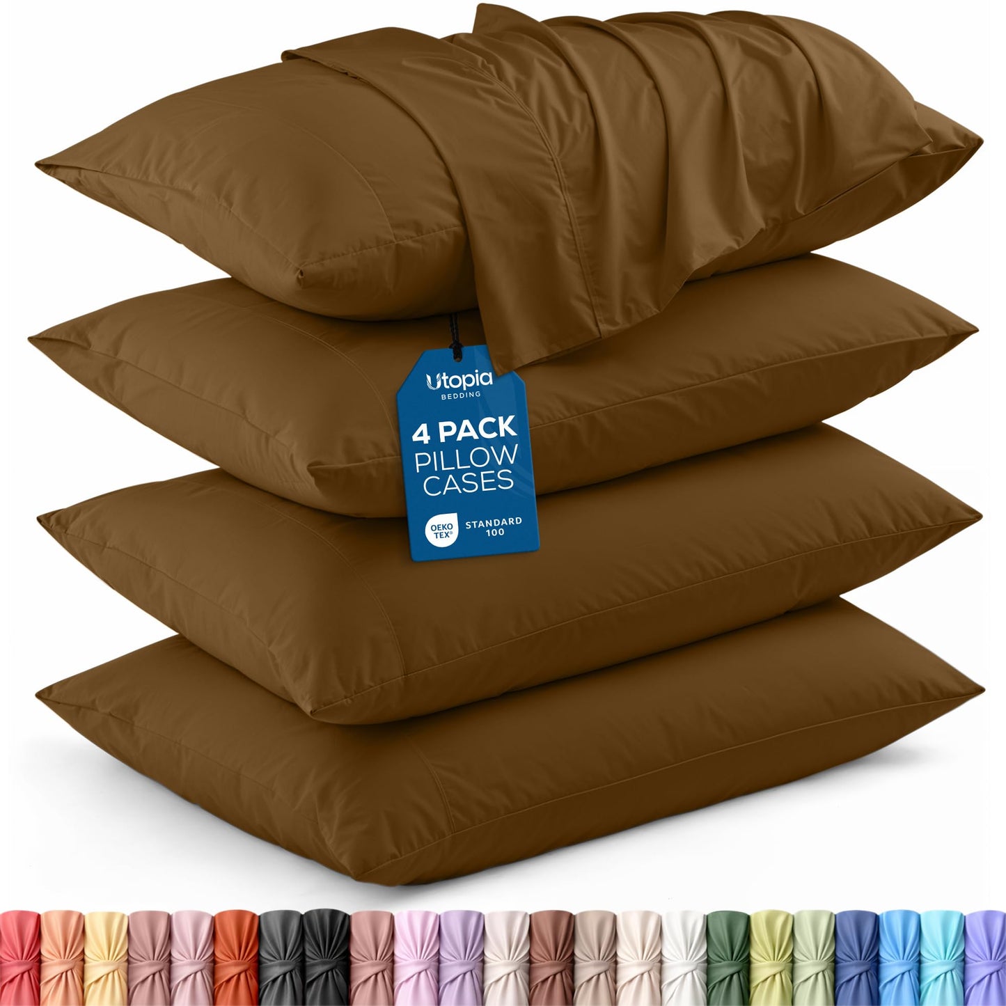 Brushed Microfiber Pillowcase Set