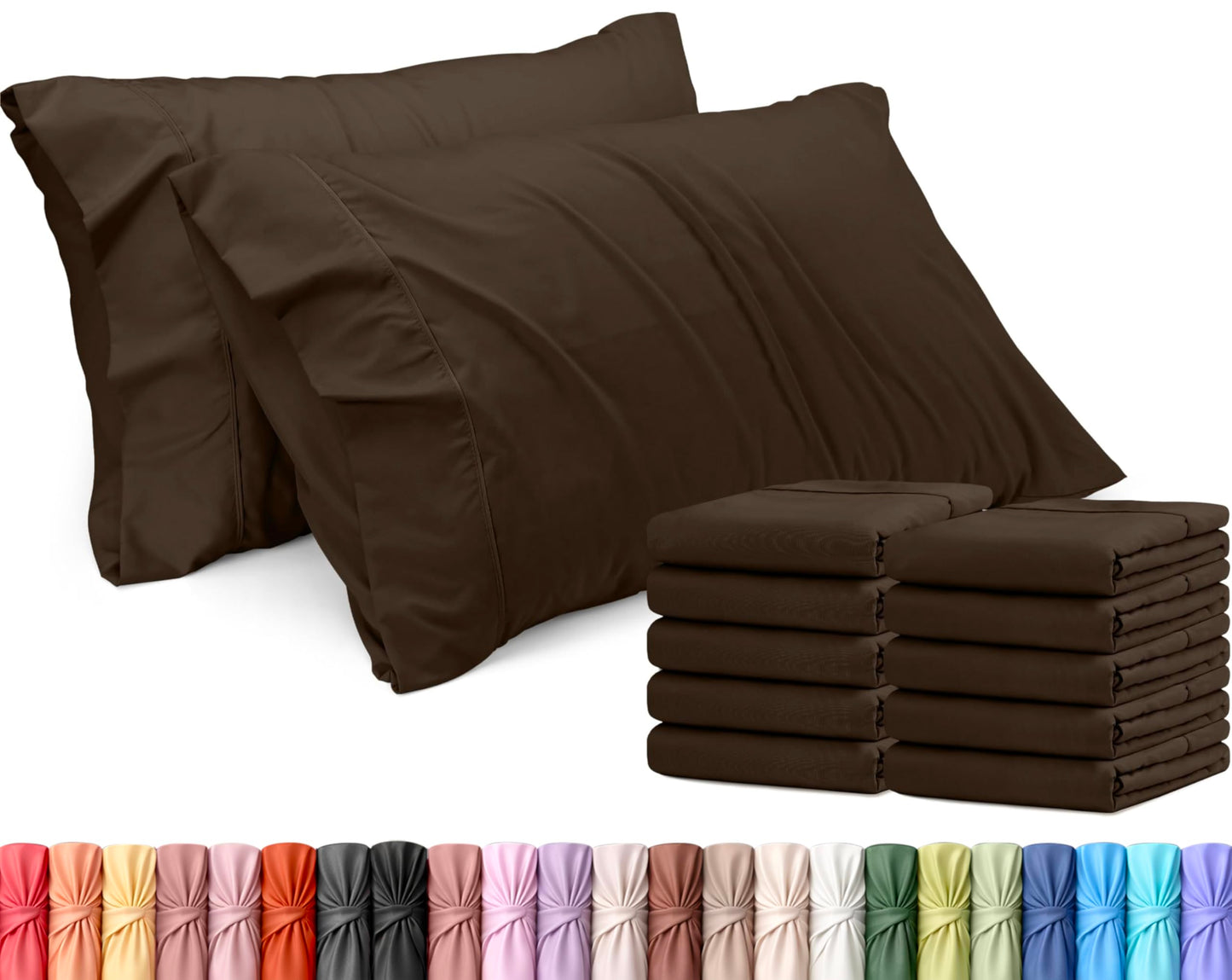 Brushed Microfiber Pillowcase Set