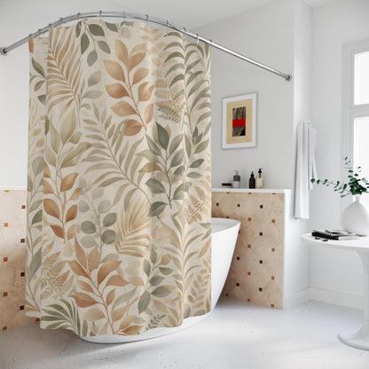 Botanical Boho Shower Curtain