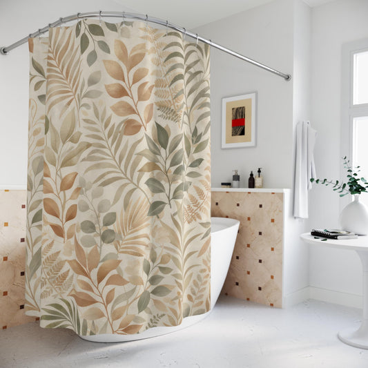 Botanical Boho Shower Curtain
