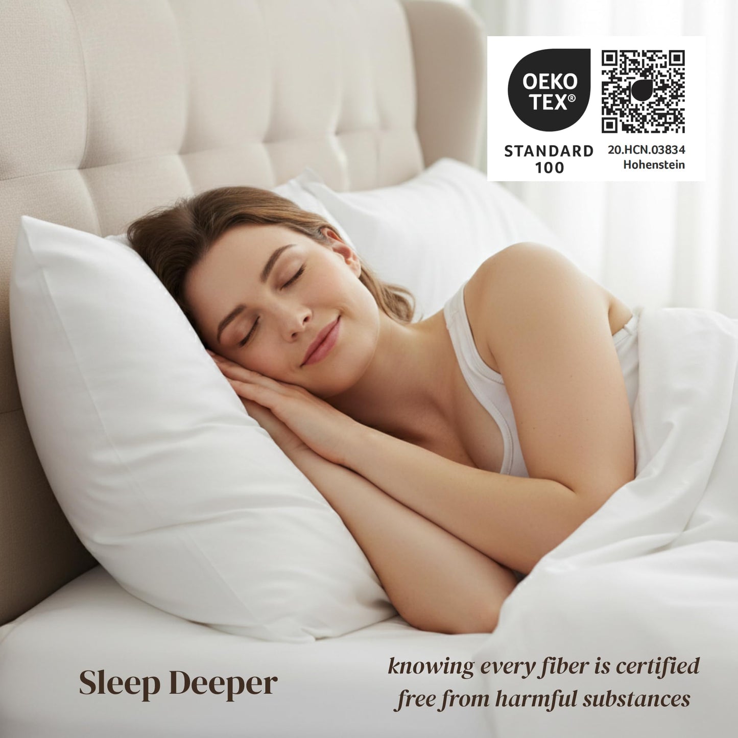 Cooling Sateen Cotton Pillowcases