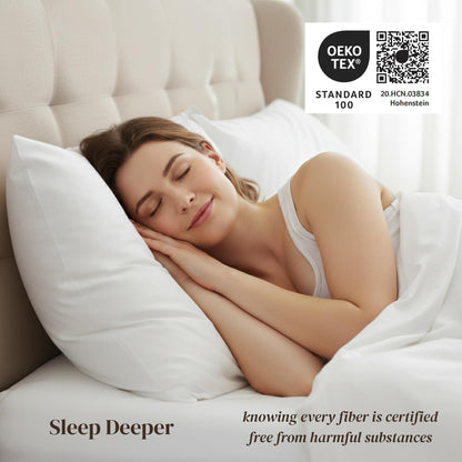 Cooling Sateen Cotton Pillowcases
