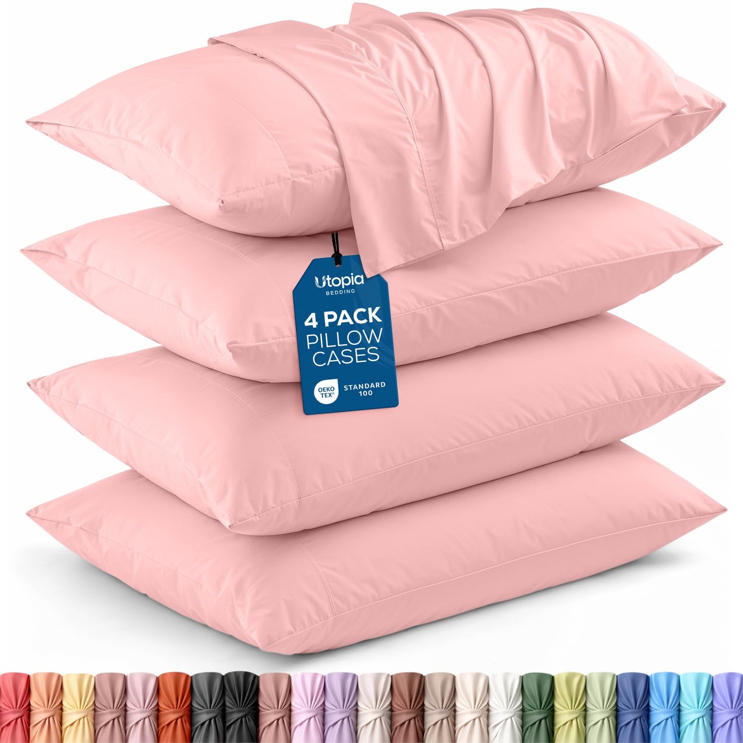 Brushed Microfiber Pillowcase Set