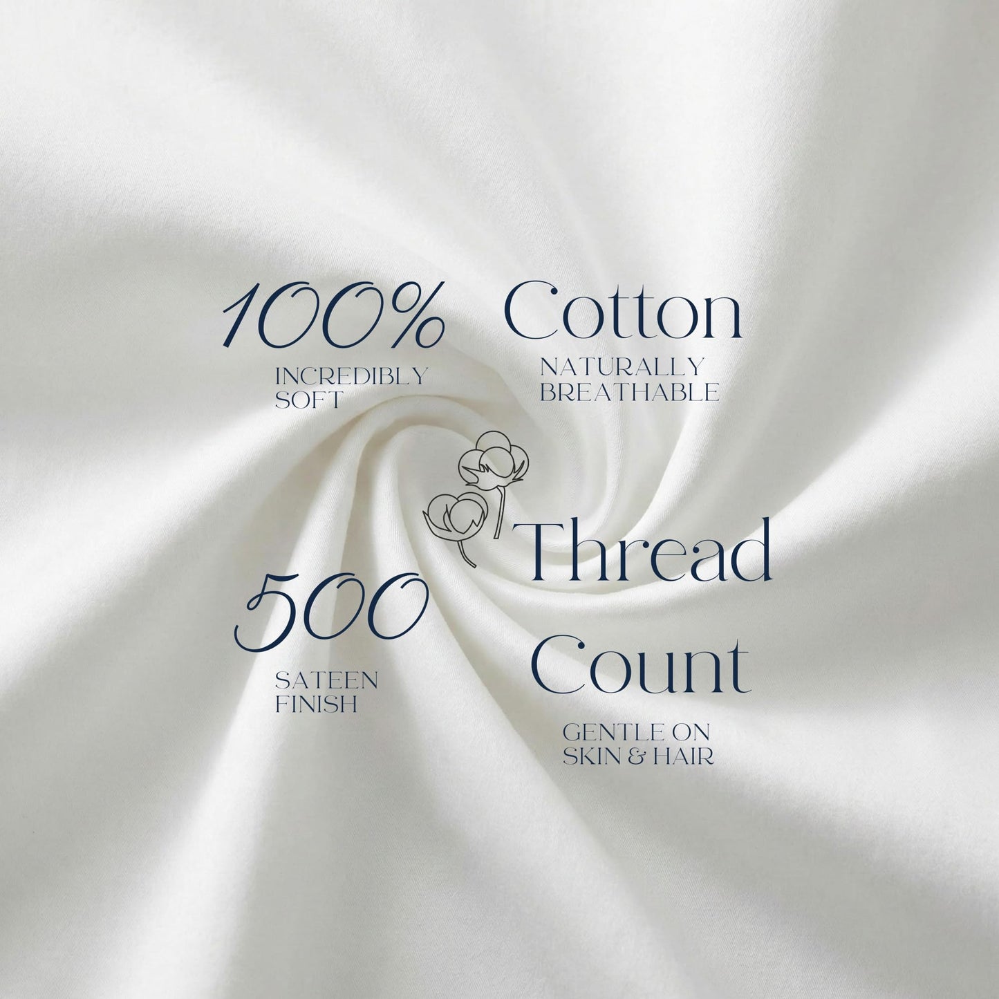 Cooling Sateen Cotton Pillowcases
