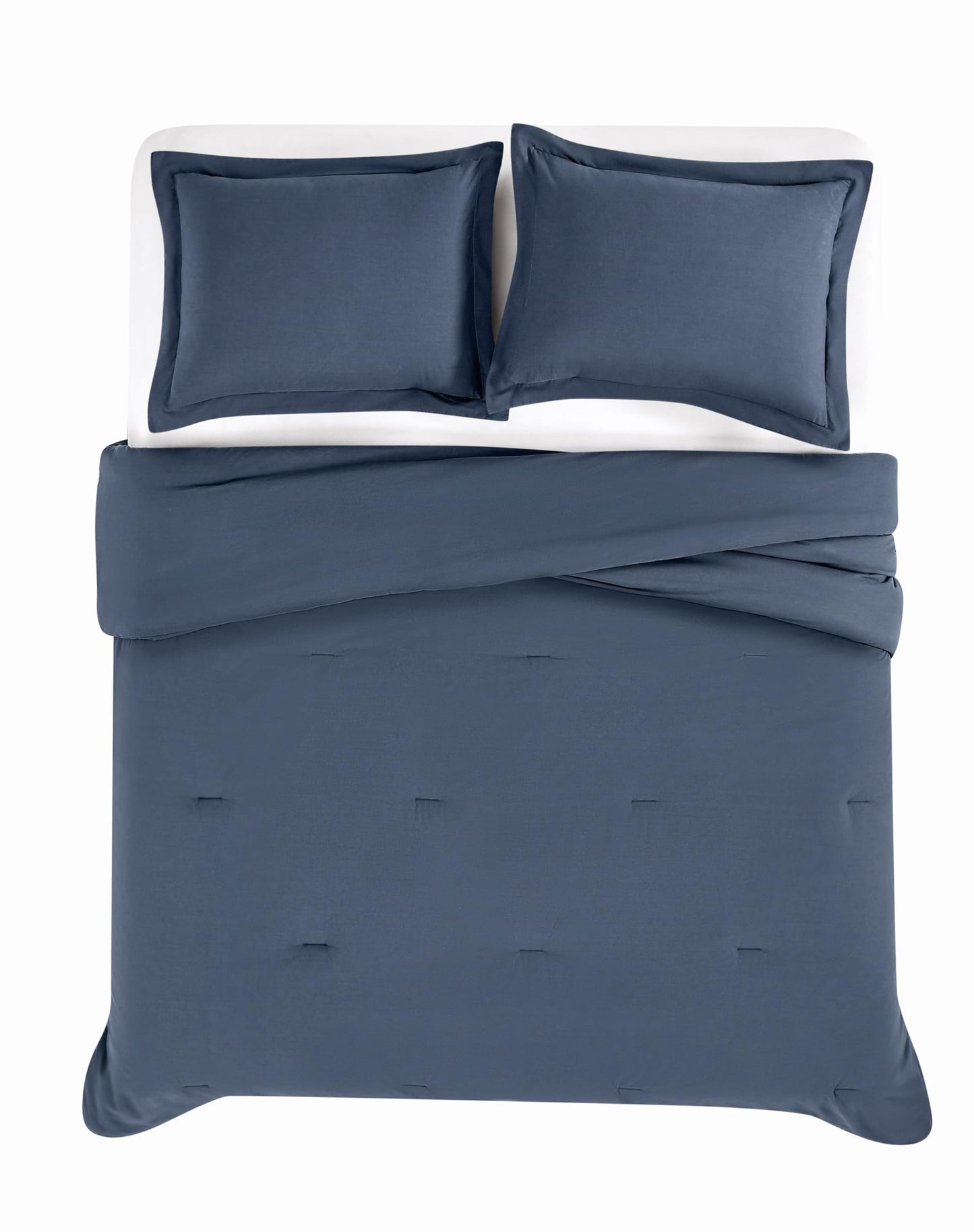 Cotton White Comforter Set