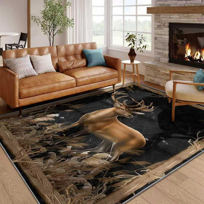 Washable Low Pile Area Rug