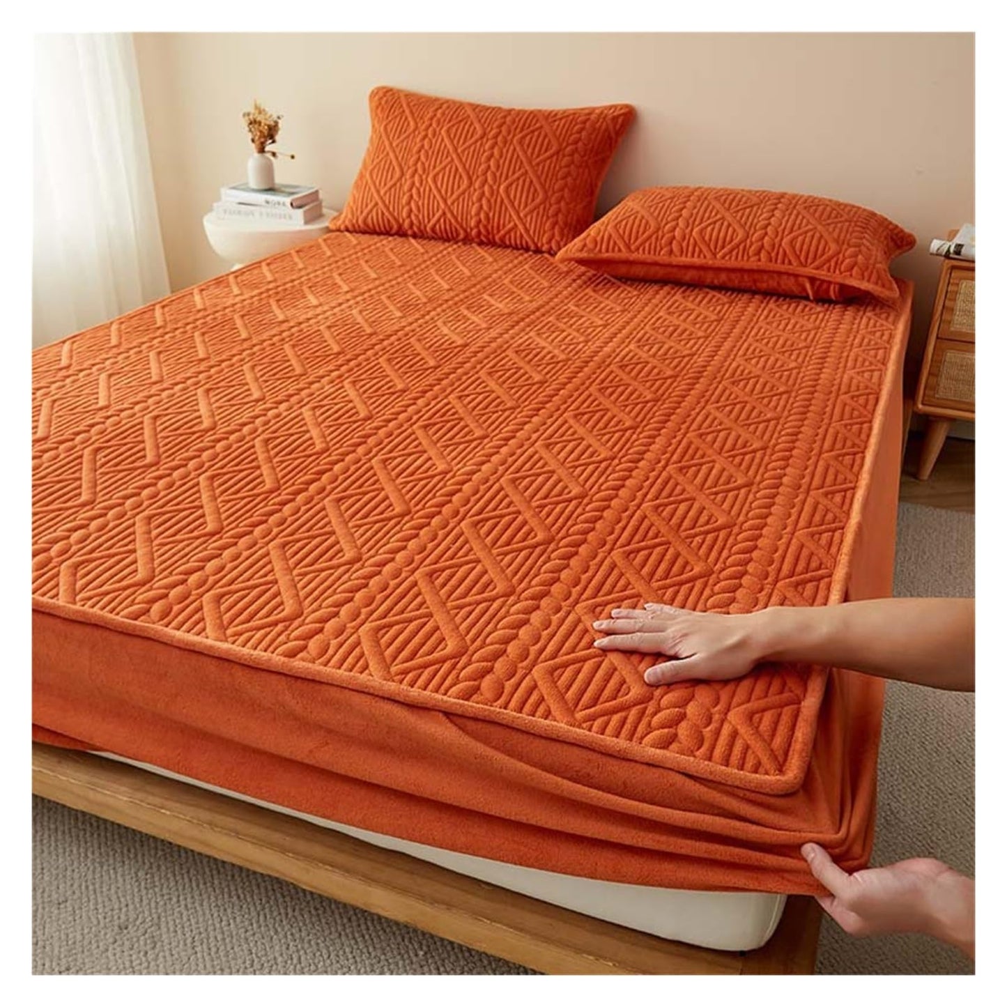 Quilted Deep Pocket Mattress Pad