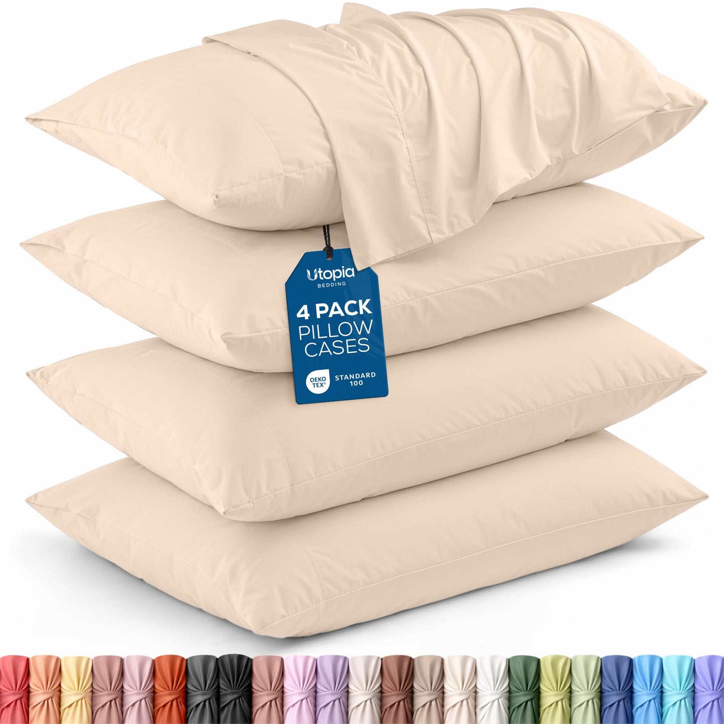 Brushed Microfiber Pillowcase Set