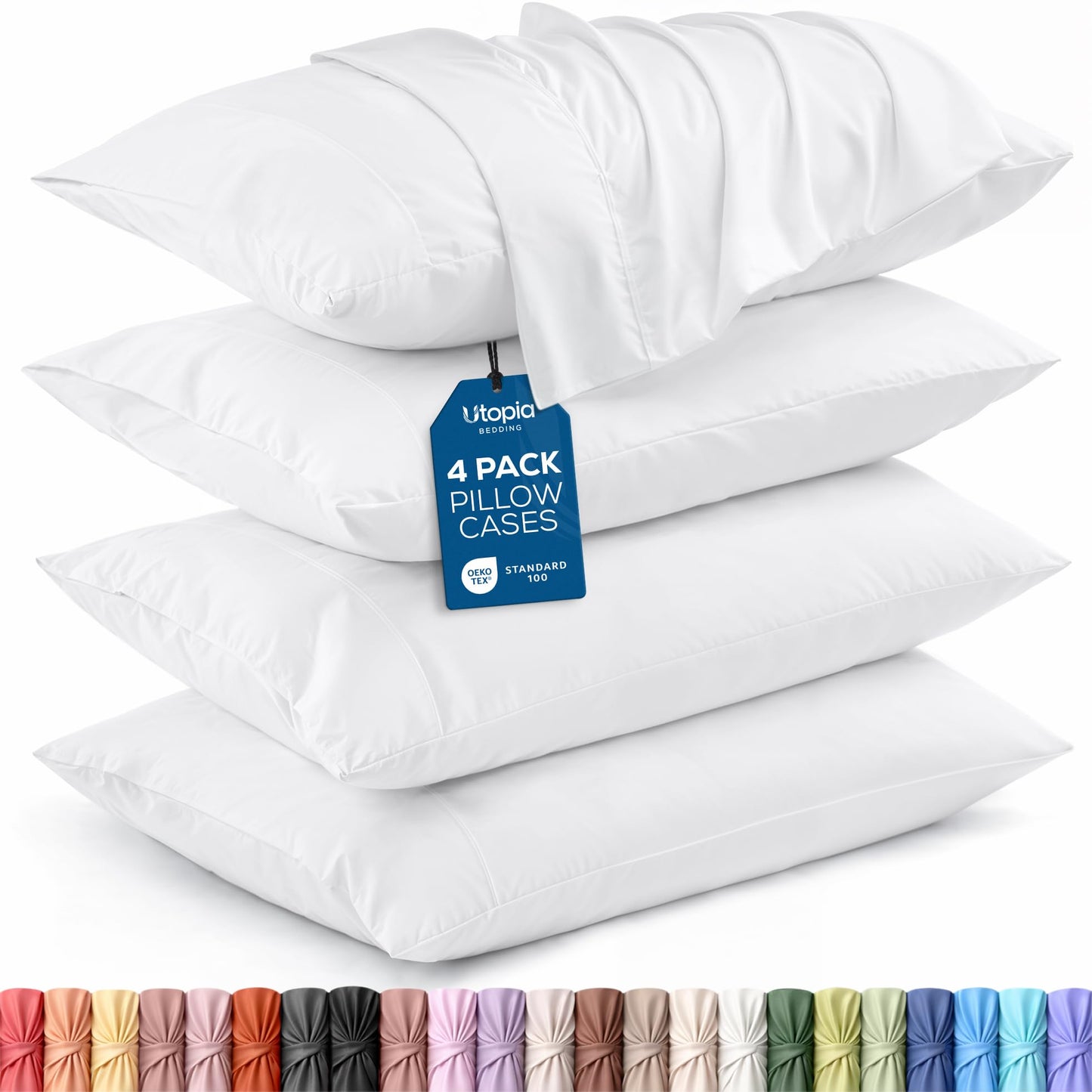 Brushed Microfiber Pillowcase Set