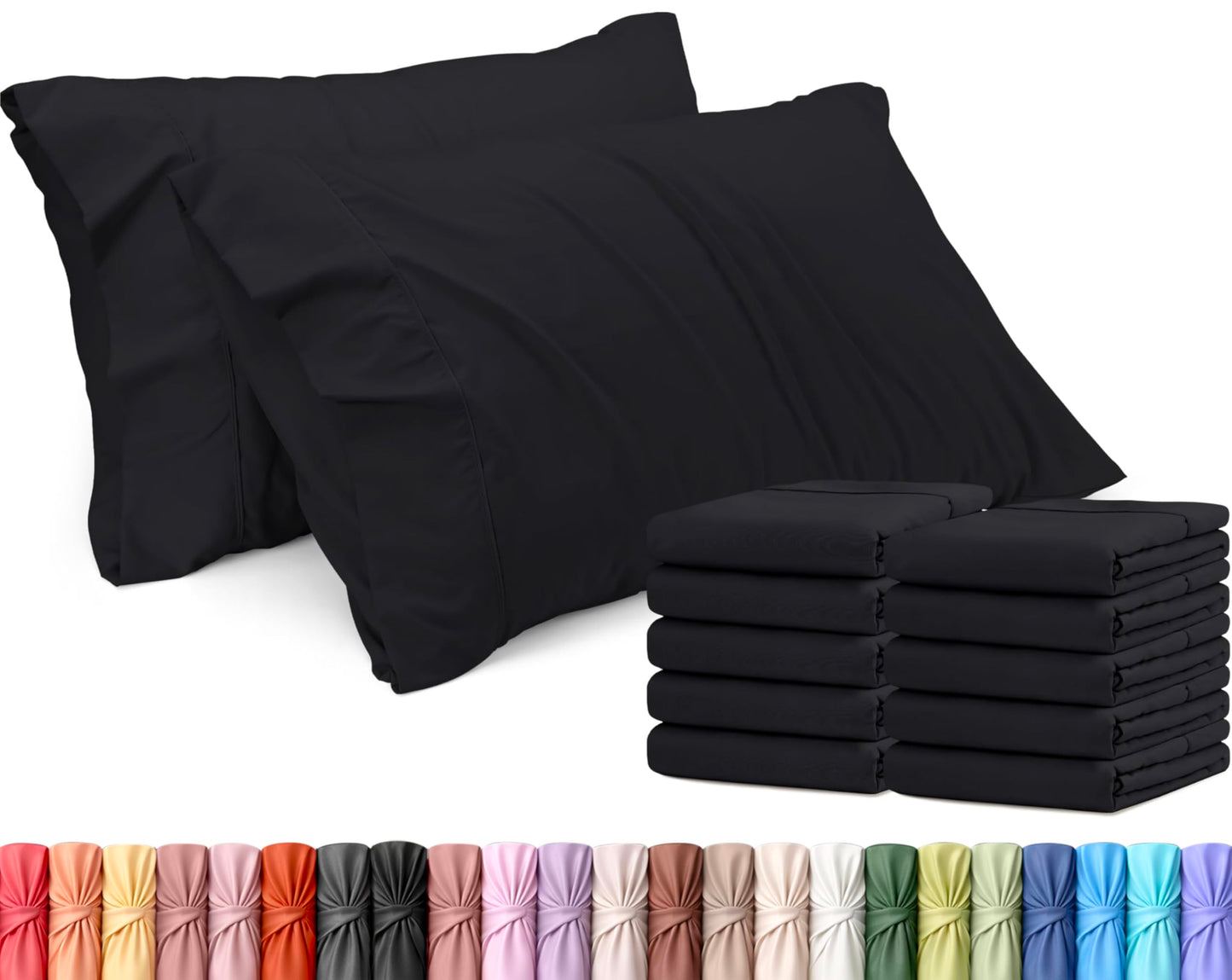 Brushed Microfiber Pillowcase Set