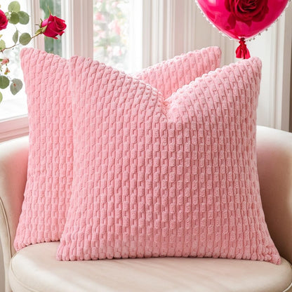 Boho Striped Corduroy Pillow Covers