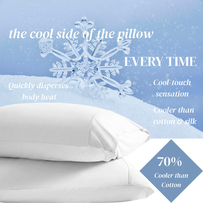 Cooling Pillowcase Set for Hot Sleepers