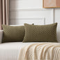 Boho Striped Corduroy Pillow Covers