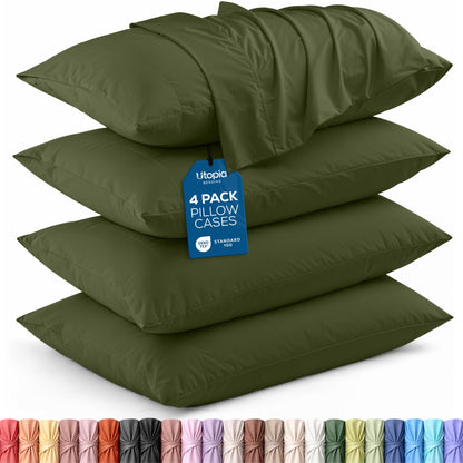Brushed Microfiber Pillowcase Set