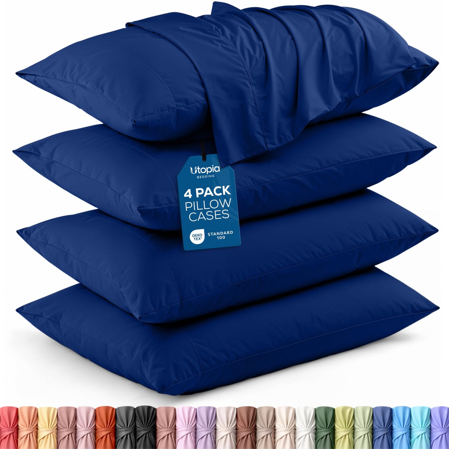 Brushed Microfiber Pillowcase Set