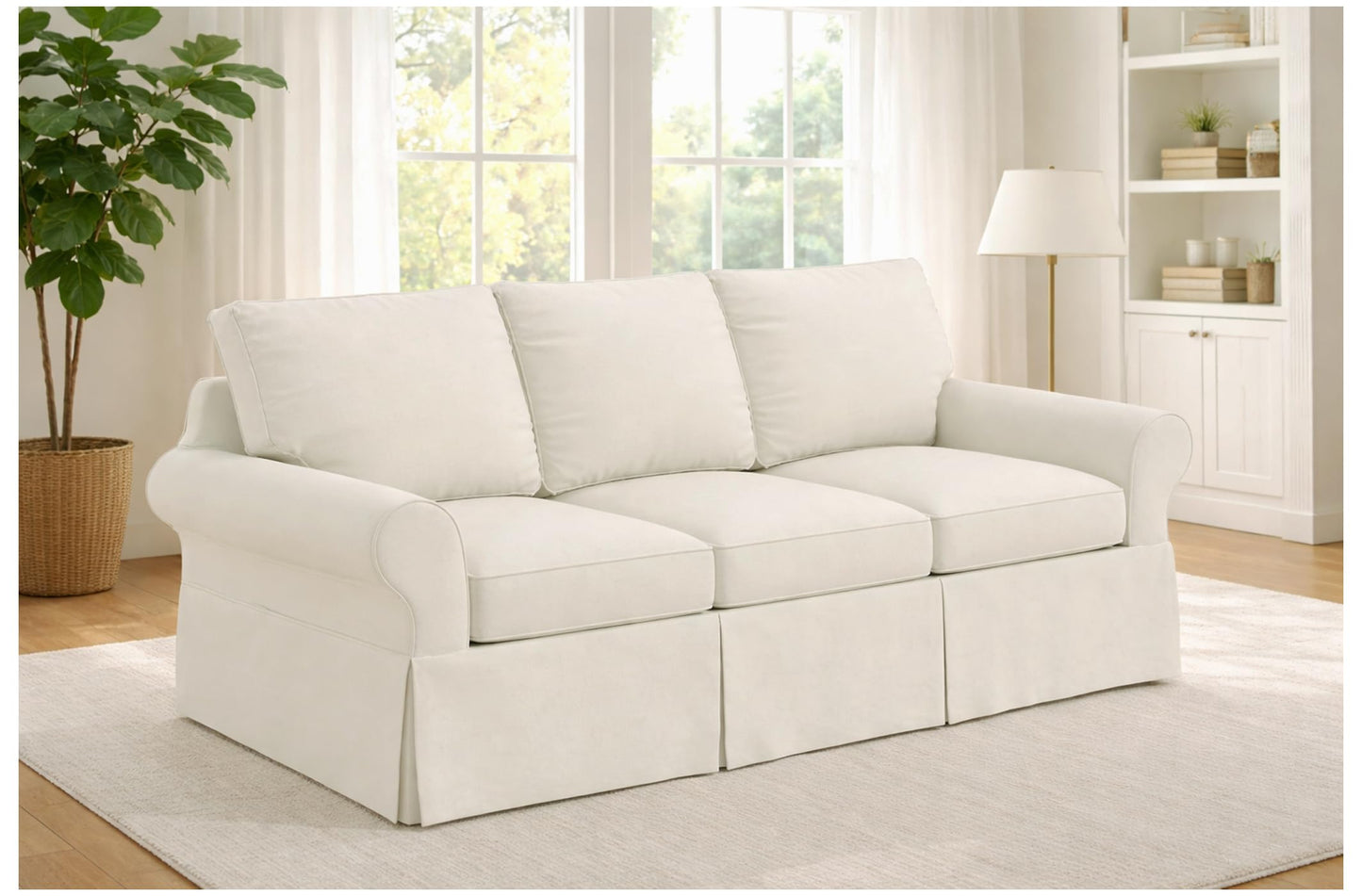 Heavy Cotton 3 Seat Sofa Slipcover
