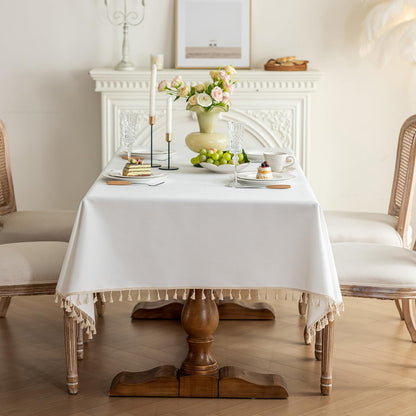 Cotton Tassel Tablecloth