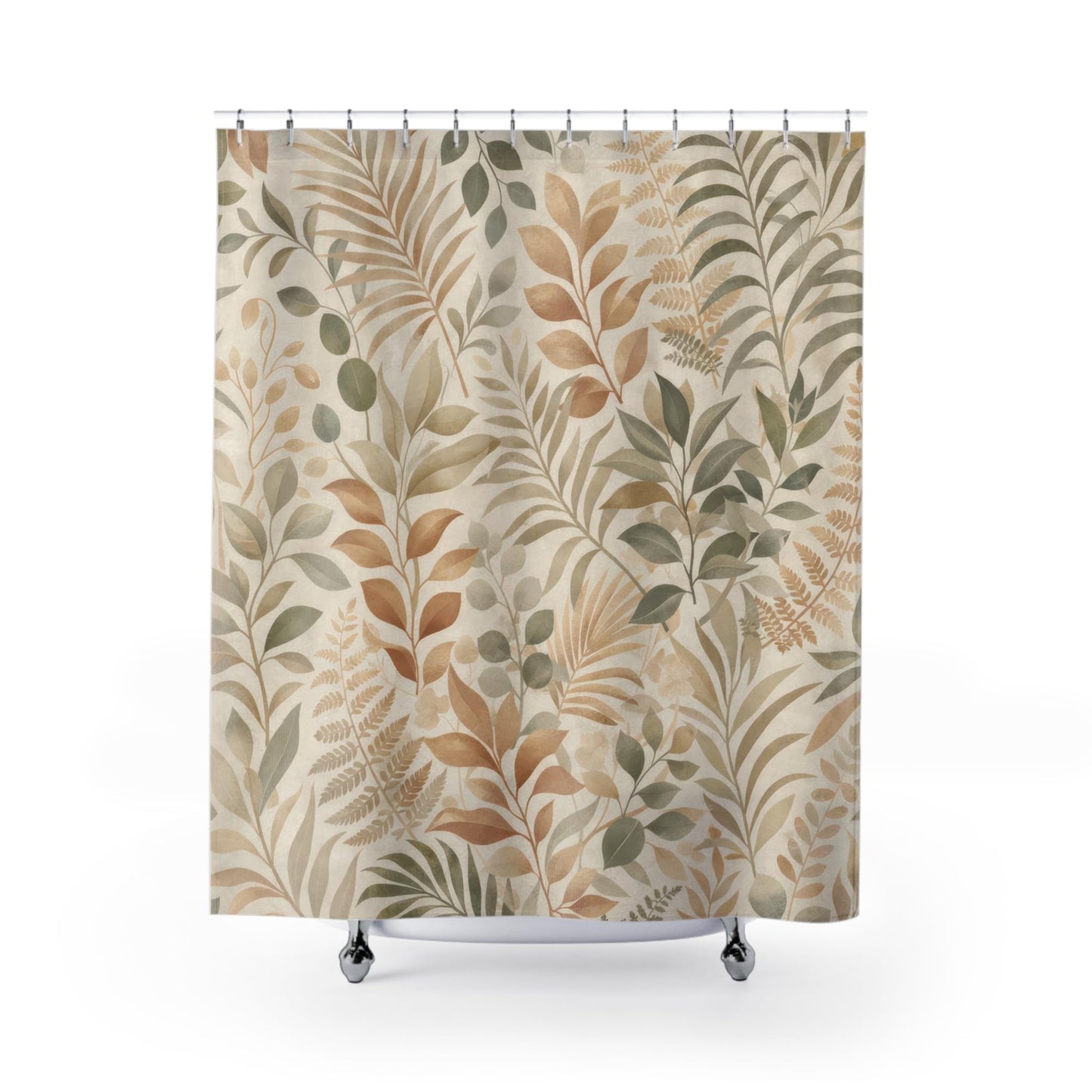 Botanical Boho Shower Curtain