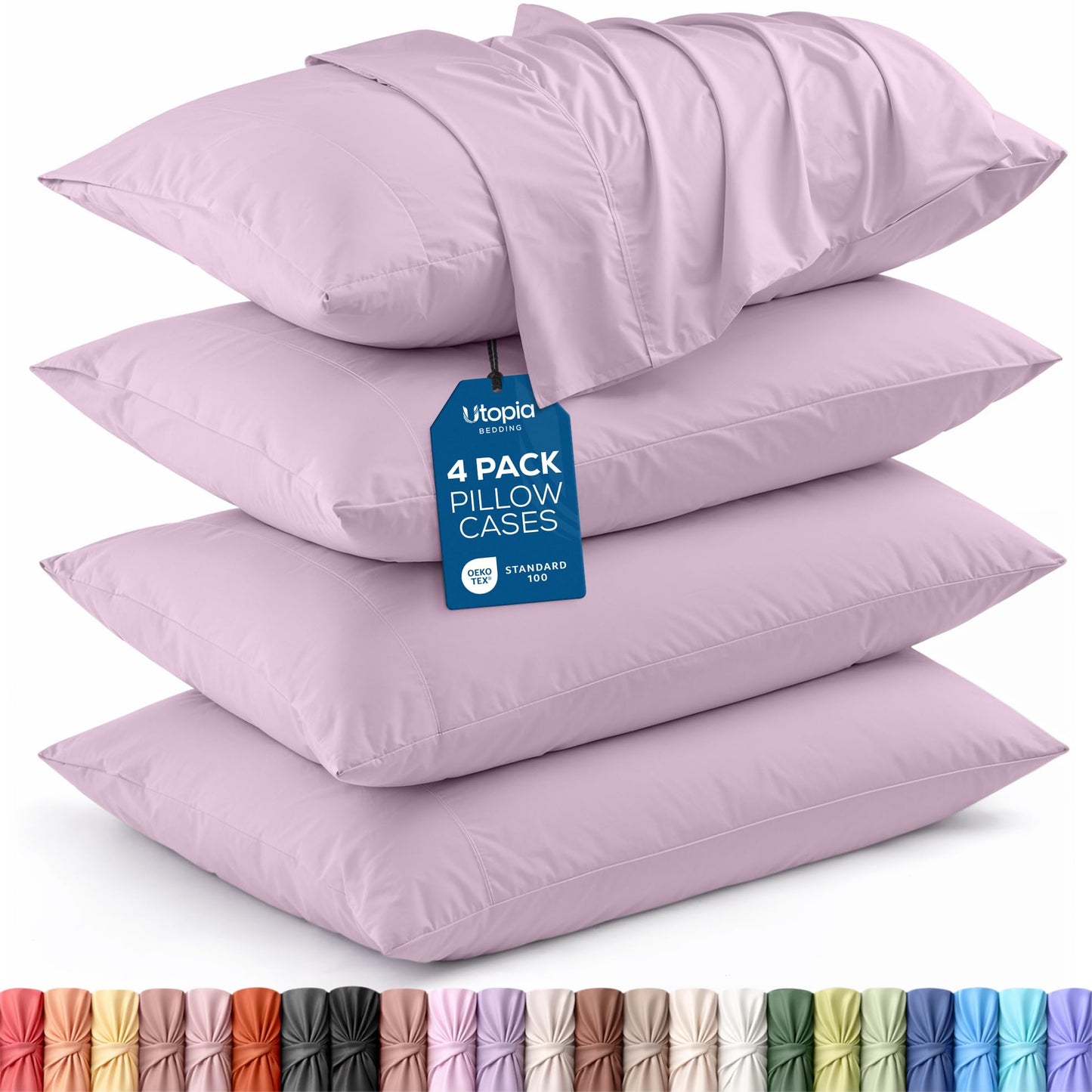 Brushed Microfiber Pillowcase Set