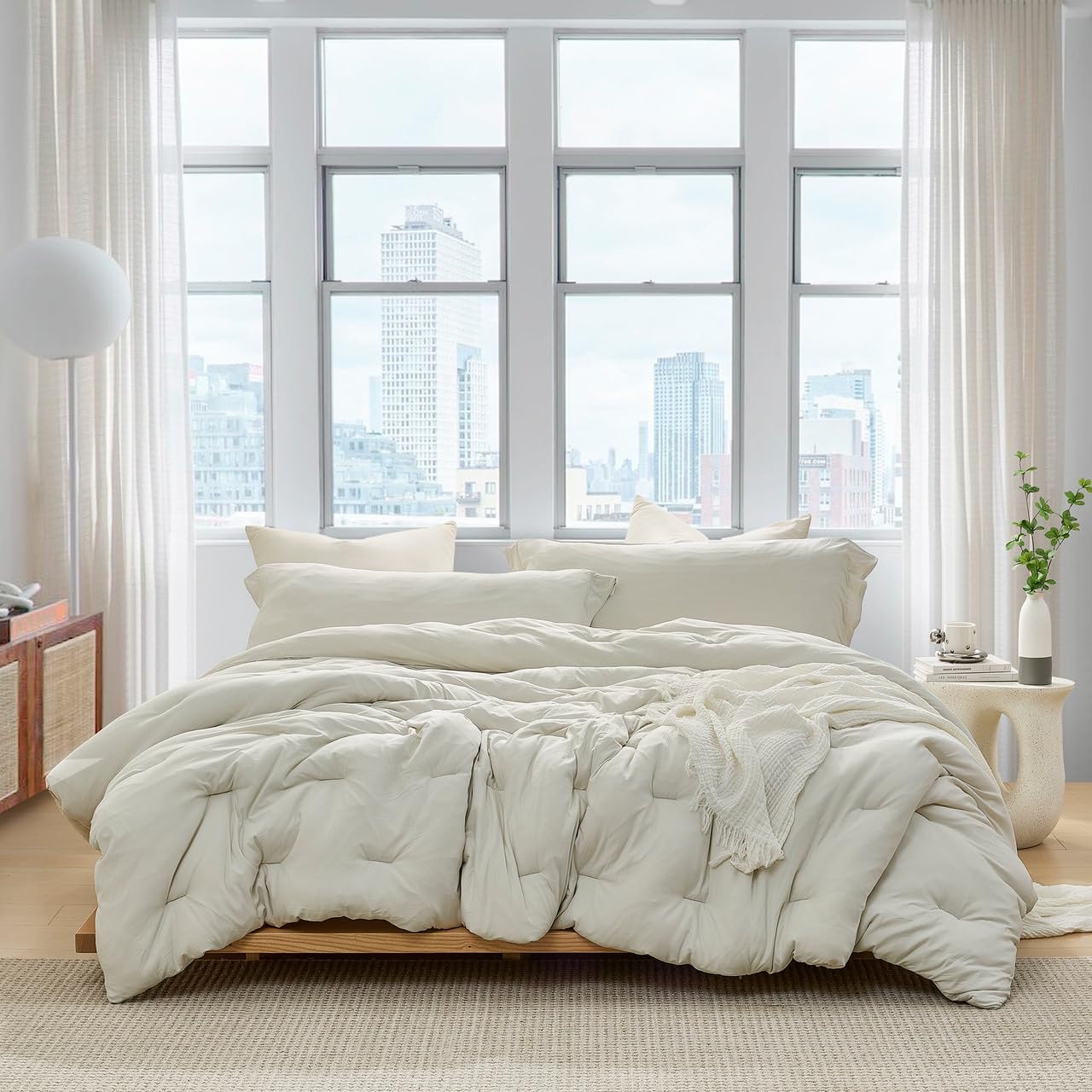 Oversized Thick Comforter Set