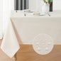 Waterproof Linen Textured Tablecloth
