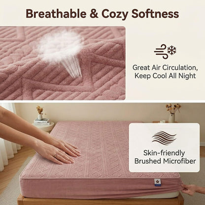 Quilted Deep Pocket Mattress Pad