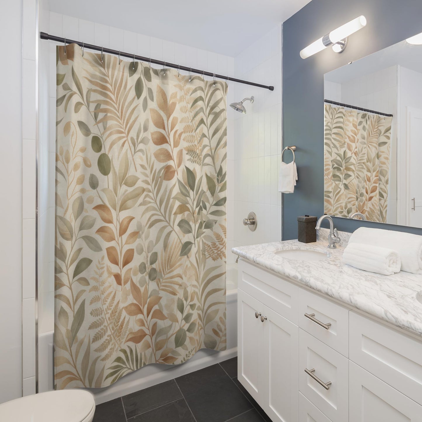 Botanical Boho Shower Curtain