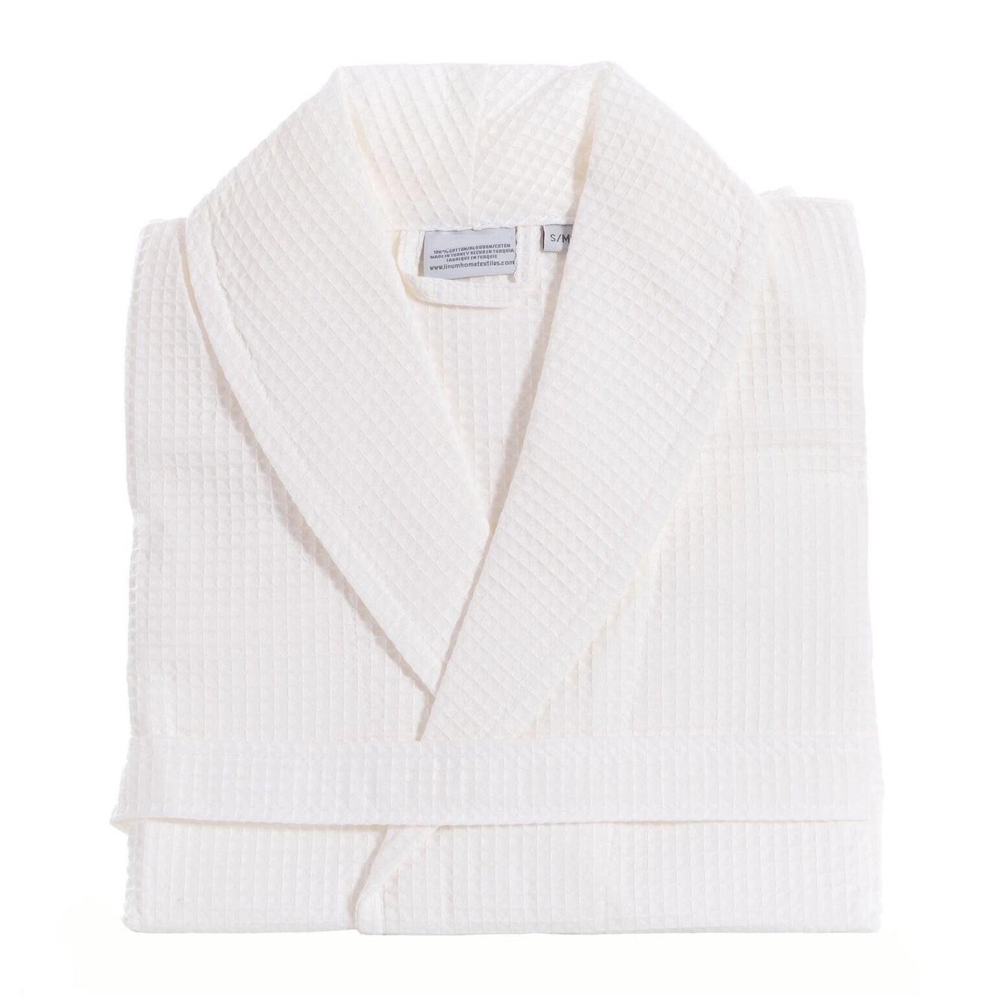 Turkish Cotton Waffle Weave Bathrobe