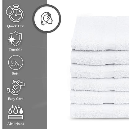 Fast-Drying Cotton Blend Bath Towels