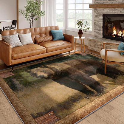 Washable Low Pile Area Rug