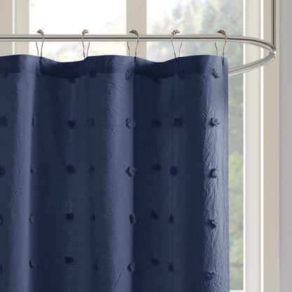 Jacquard Cotton Shower Curtain