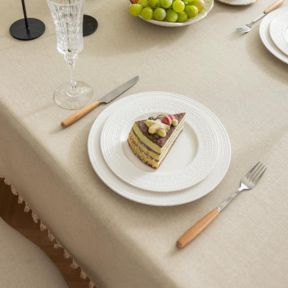 Cotton Tassel Tablecloth