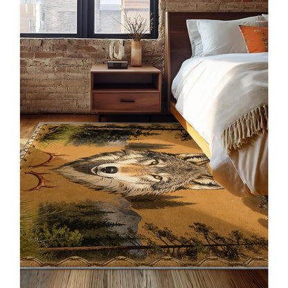 Washable Low Pile Area Rug