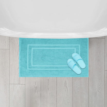 2 Piece Bathroom Bath Mat Set