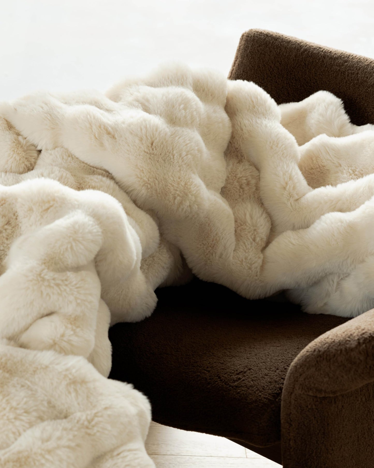 Ultra-Soft Faux Fur Throw Blanket