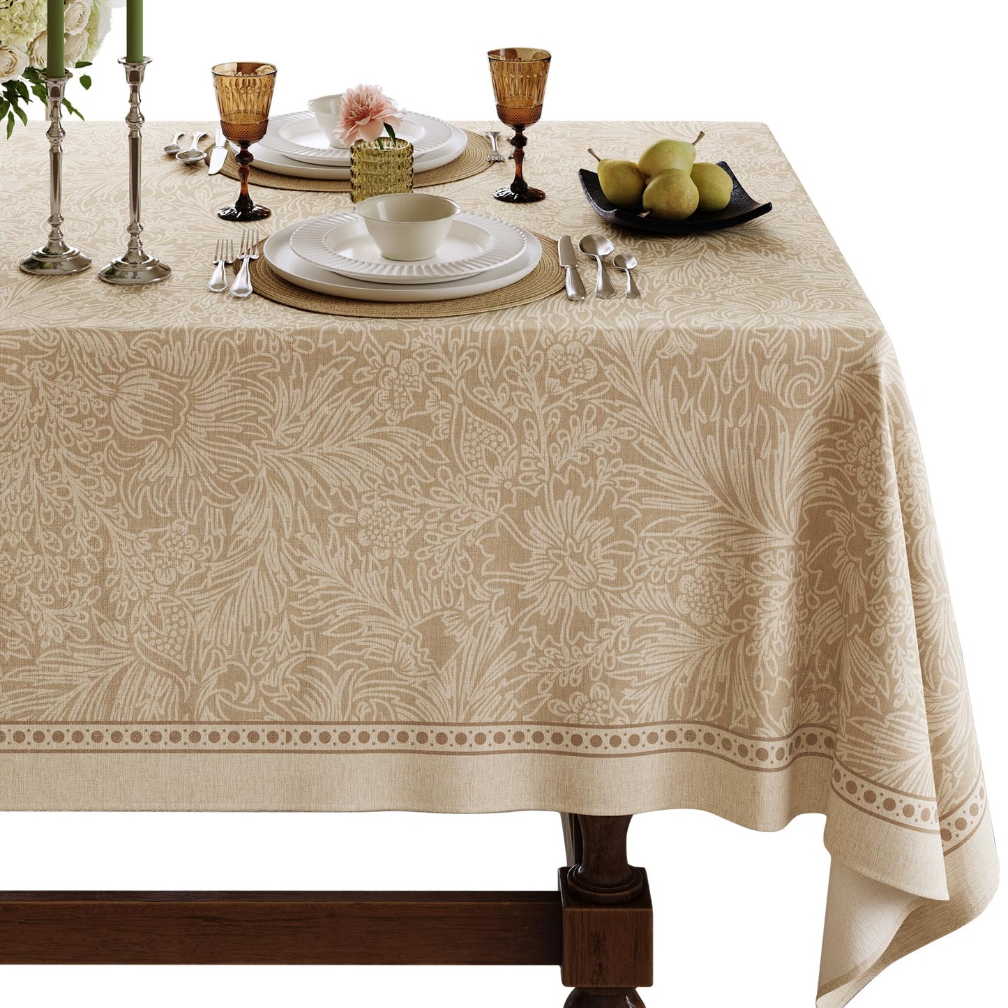 Waterproof Linen Tablecloth