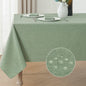 Waterproof Linen Textured Tablecloth