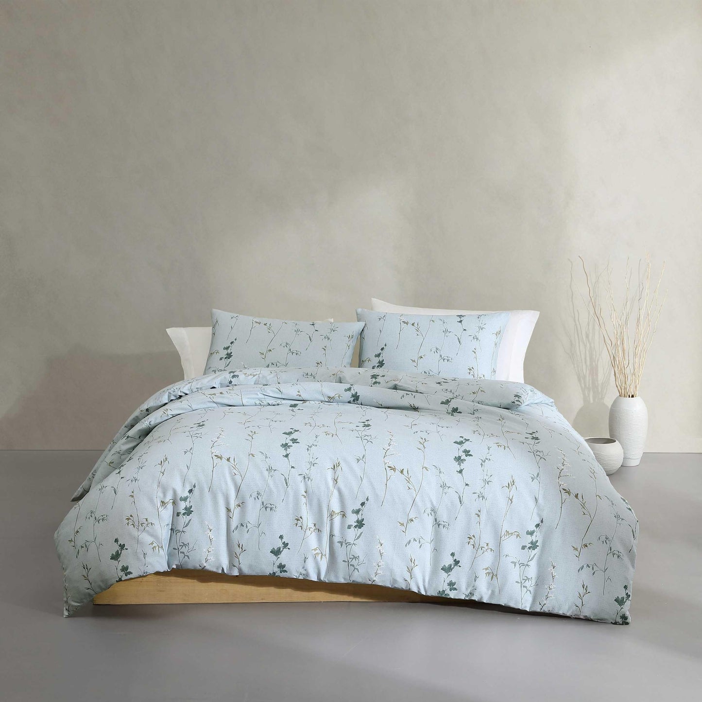 Cotton Floral Comforter Set