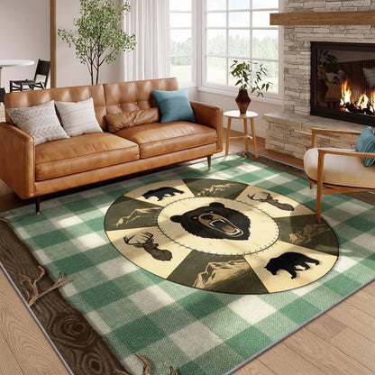 Washable Low Pile Area Rug
