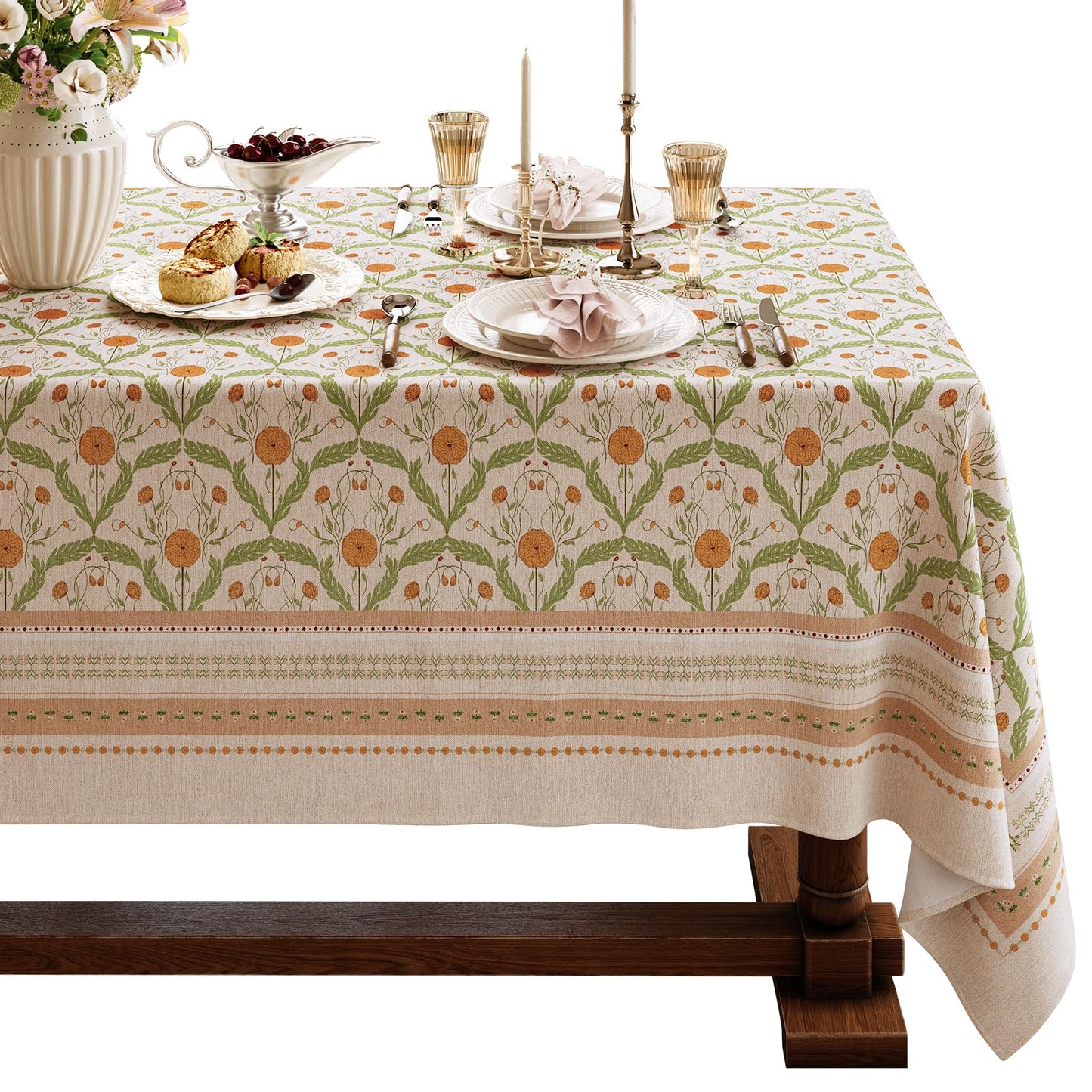 Waterproof Linen Tablecloth
