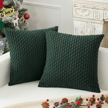 Boho Striped Corduroy Pillow Covers