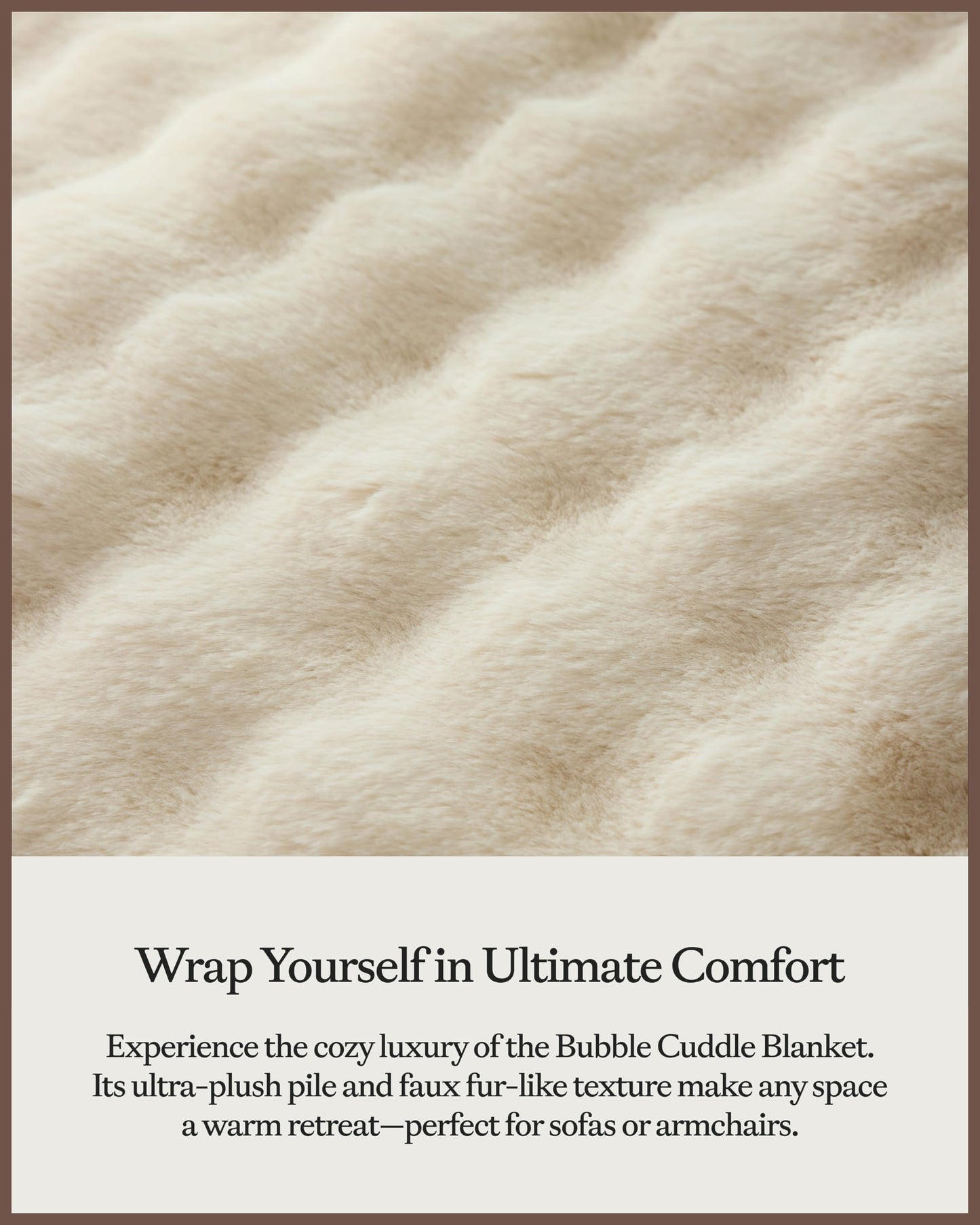 Ultra-Soft Faux Fur Throw Blanket