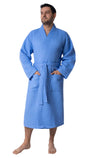 Turkish Cotton Waffle Bathrobe